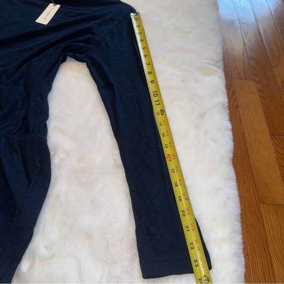 NWT Size M Anthropologie Stateside Long Maxi Navy Blue Dress with Slit - Picture 11 of 11